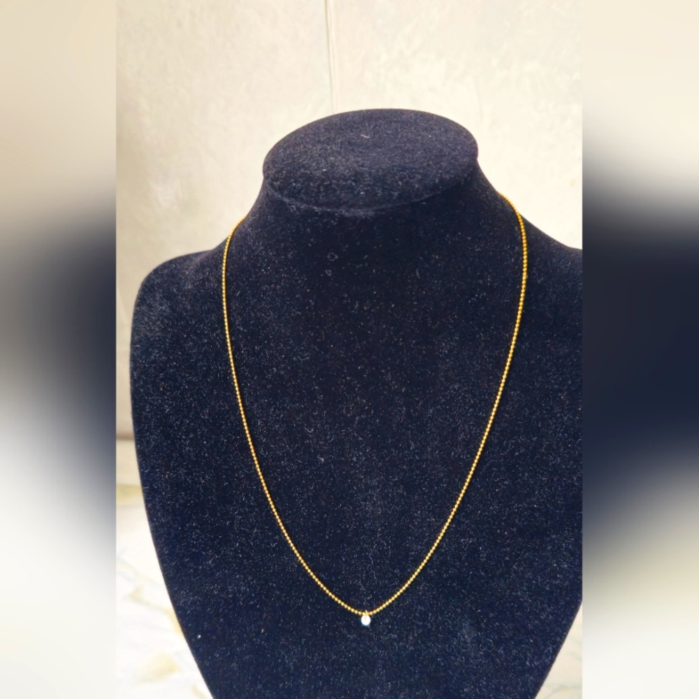 Gold Tone Necklace